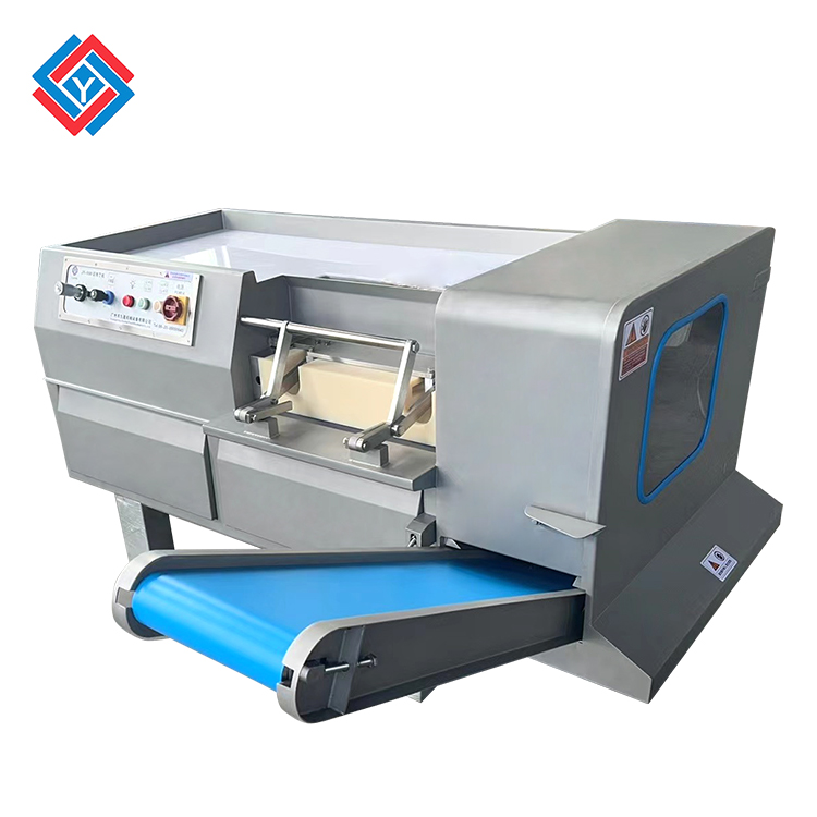 自動牛肉切丁機JY-550（輸送帶款）